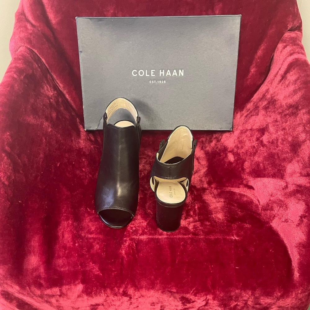 Cole Haan Open-toe Booties
